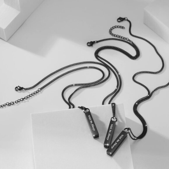 3 Pack Memorial Ashes Necklace Stainless Steel Locket Pendant Keepsake - Picture 5 of 7